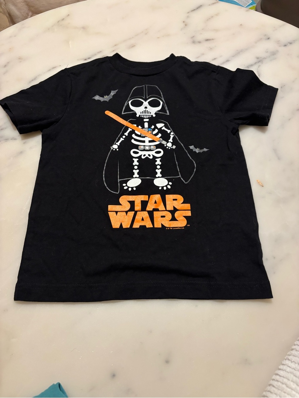 Black Halloween Inspired Star Wars shirt size 5T #halloween #starwars #new